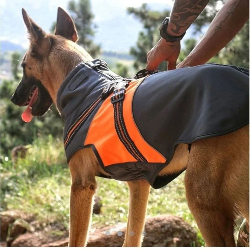 Asmpets Dog Clothes Winter Warm Dog Clothes‎ Waterproof Pet Vest Jacket  size 3X